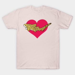 Zebra Shark Love T-Shirt